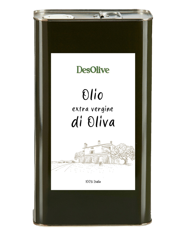 DesOlive Olio extra Vergine di Oliva Latium EVOO