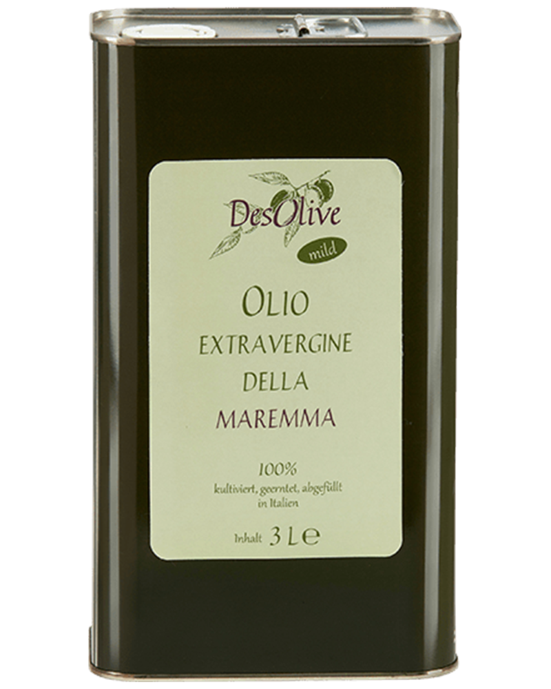 DesOlive mild – Extra virgin olive oil from Lazio